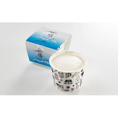北海道羅臼町　知床の塩アイスクリーム 100ml×10個　塩味・まろやかな甘み・牛乳の風味が楽しめる