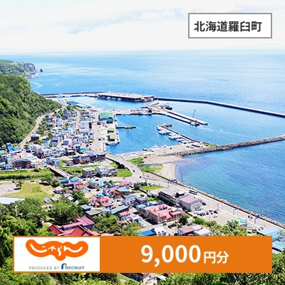 【じゃらんふるさと納税クーポン】 北海道羅臼町でつかえる9,000円 クーポン
