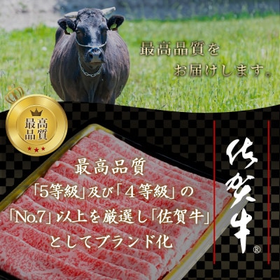 丸福　特選佐賀牛ローススライス　200g(玄海町)【B083】