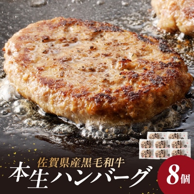 黒毛和牛ハンバーグ 8個 / 約120g×8個【B052】