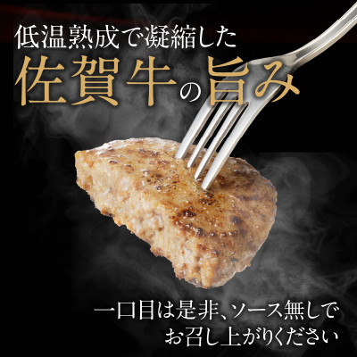 佐賀牛ハンバーグ(6個入り)/ 約130g×6個【B053】