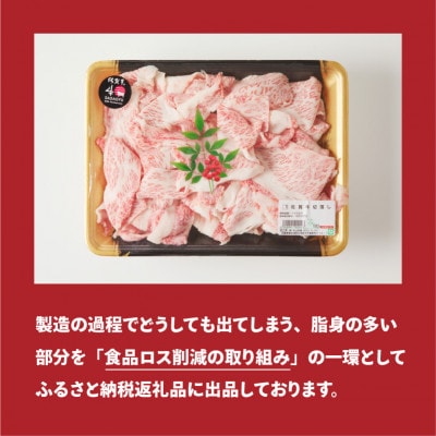 【訳あり】【佐賀牛】切り落とし2kg(500g×4パック)【B184】
