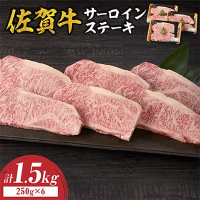 中山牧場 佐賀牛サーロインステーキ 1.5kg【C081】