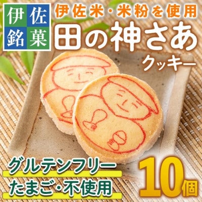 伊佐米使用! 田の神さあクッキー(1箱・10個入)