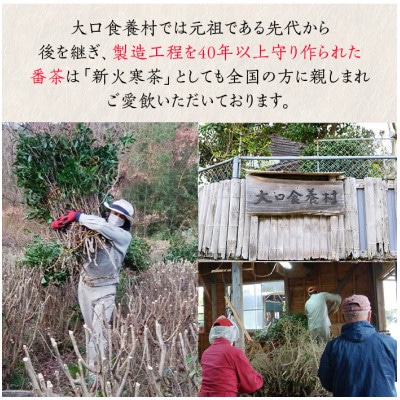 【毎月定期便】食養番茶《薪火寒茶》(計920g・230g×4袋)全12回