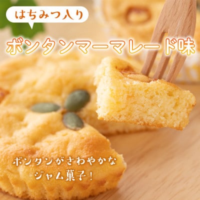 《数量限定》ジャム菓子2種(ボンタン味8個、かぼちゃ味8個・計16個)