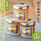 手作りはちみつ入り日向夏マーマレード(計3個・各140g)　isa388