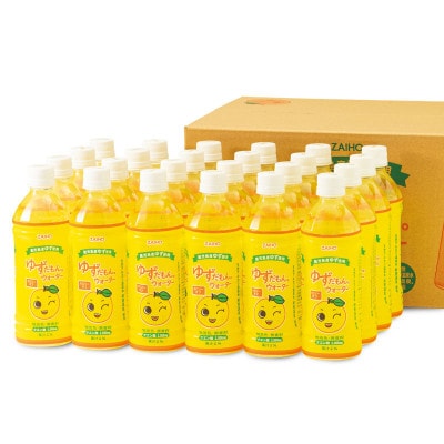 ゆずドリンク 500ml (24本) ペットボトル ゆずだもん。(伊佐市)