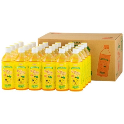 【毎月定期便】ゆずドリンク 500ml (48本) ペットボトル ゆずだもん。(伊佐市)全6回
