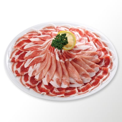 鹿児島産黒豚しゃぶしゃぶ肉(ロース・バラ)1.2kg(伊佐市)