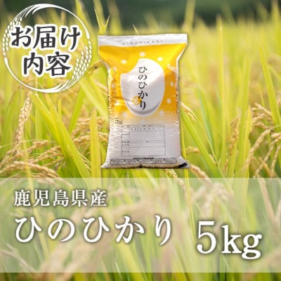 鹿児島県産ひのひかり(5kg)  伊佐米 isa807