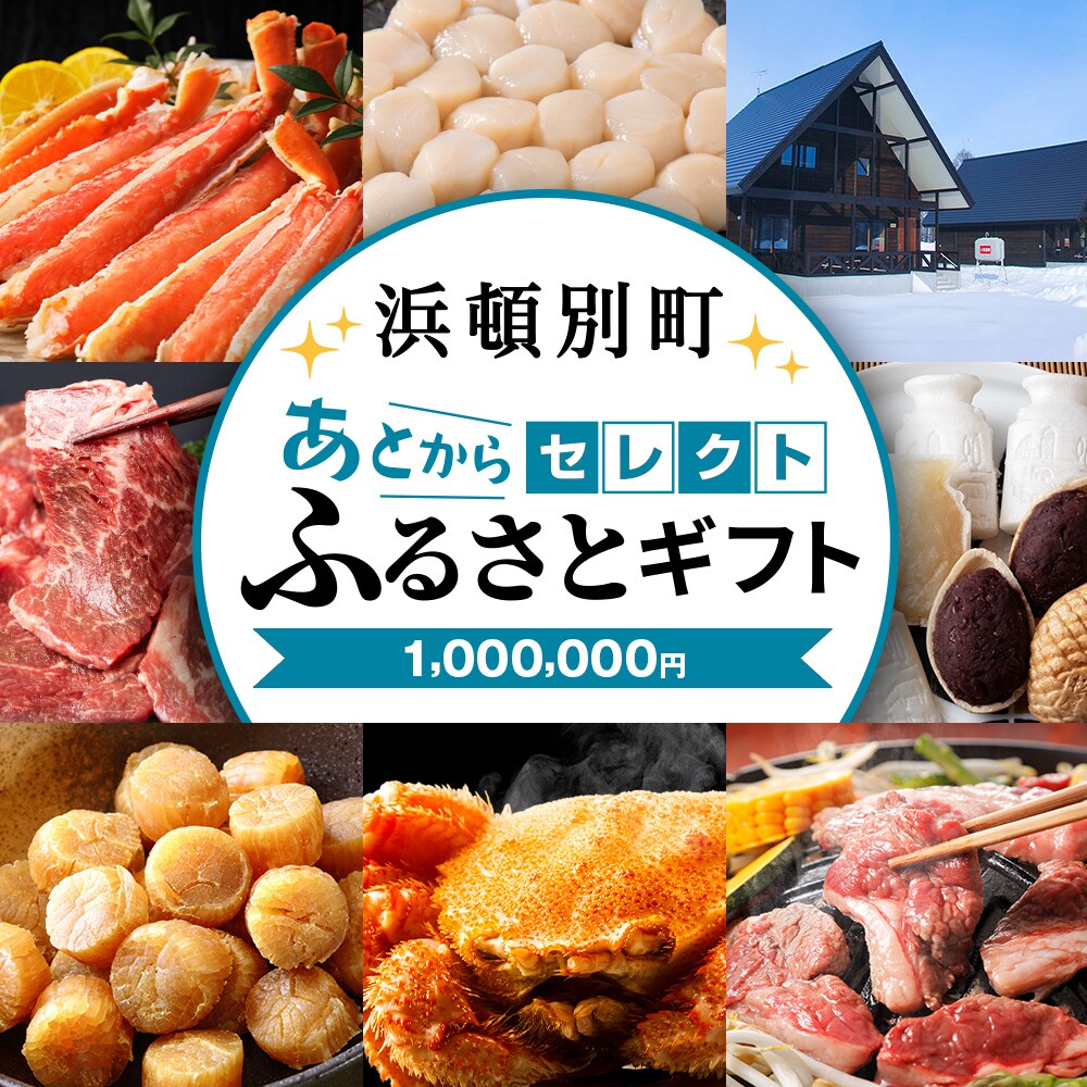 あとからセレクト 【ふるさとギフト】《1,000,000円分》