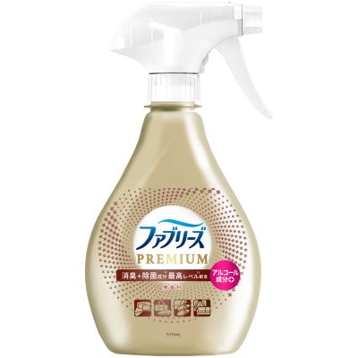 ファブリーズW除菌+消臭 プレミアム 無香料 本体370ml 12個セット P&G