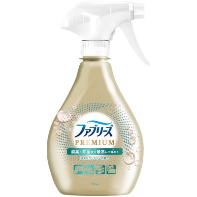 ファブリーズW除菌+消臭 プレミアム 清潔なランドリーの香り本体370ml 12個セット P&G
