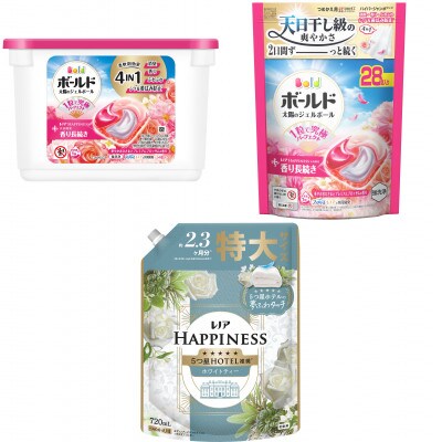 ボールド ジェルボール 4D華やかプレミアムブロッサムの香り&レノアホワイトティー お試しセット