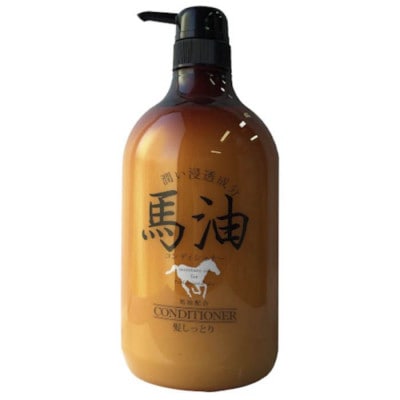 宇津木産業 馬油シャンプー(MAシャンプー)&馬油コンディショナー(MAコンディショナー)本体セット