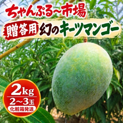 【2027年8月から順次発送・贈答用】大玉キーツマンゴー2kg(2～3玉)