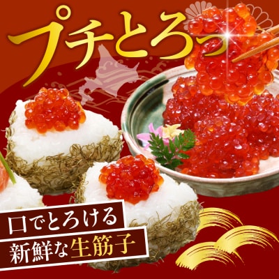 佐藤水産 手まり筋子120g×4個セット 合計480g【KAT-305】
