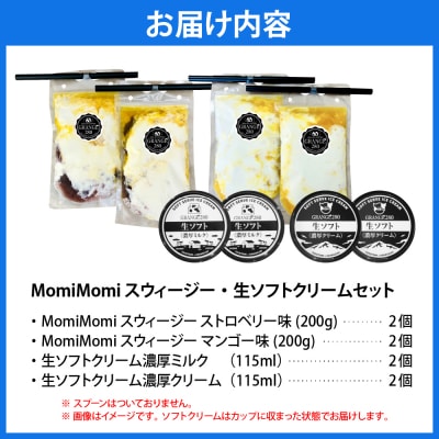 MomiMomi スウィージー・生ソフトクリームセット
