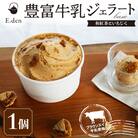 E.den(エデン) 豊富牛乳ジェラート 和紅茶といちじく 500ml×1個
