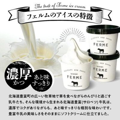 【2026年1月配送】とよとみ牛乳ソフトクリーム【ミルク 120ml×12個】