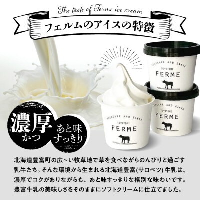 とよとみ牛乳ソフトクリーム【季節のミックス1種類 120ml×8個】
