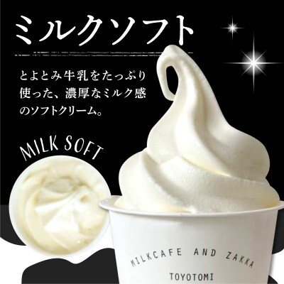 とよとみ牛乳ソフトクリーム パーティーサイズ【ミルク 1L×1個】|訳あり 業務用 ファミリーサイズ