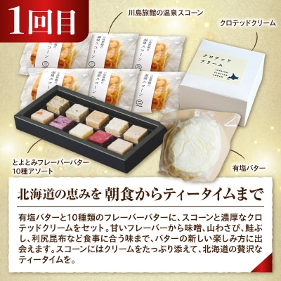 【4か月定期便】とよとみ牛乳を味わい尽くす定期便 |北海道豊富町 アイス バター プリン カタラーナ