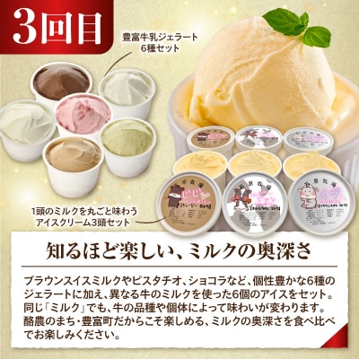 【4か月定期便】とよとみ牛乳を味わい尽くす定期便 |北海道豊富町 アイス バター プリン カタラーナ
