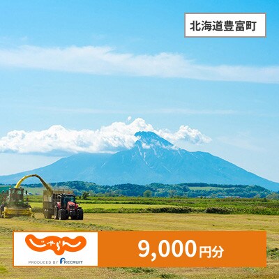 【じゃらんふるさと納税クーポン】 北海道豊富町でつかえる9,000円 クーポン