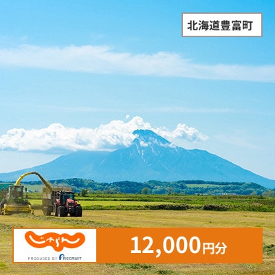 【じゃらんふるさと納税クーポン】 北海道豊富町でつかえる12,000円 クーポン