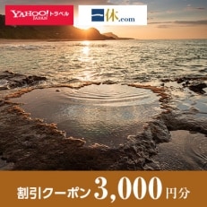 【鹿児島県龍郷町】一休.com・Yahoo!トラベル割引クーポン(3,000円分)