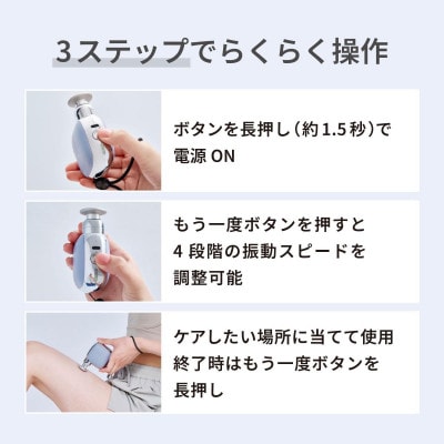 ドクターエア エクサガンポケット グレイッシュピンク コードレス ふるさと納税 千代田区