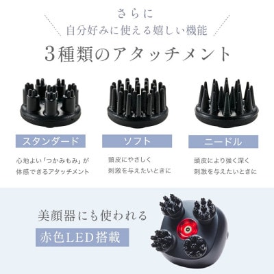 ドクターエア EMSスカルプスパ　ルーセントブラック　ふるさと納税千代田区