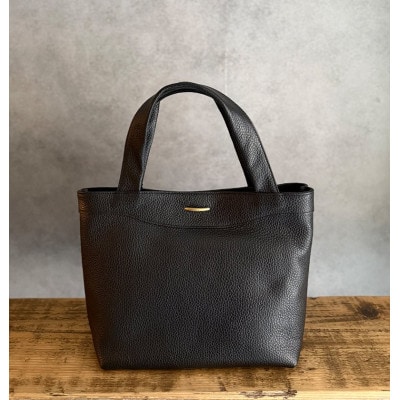 Coquette イタリアンレザー・日本製/ミニトートバッグ(ブラック)