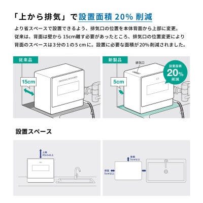 シロカ　食器洗い乾燥機　SS-LA451