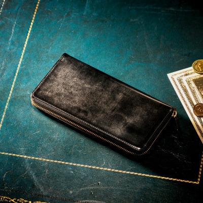 ココマイスター】COCOMEISTER ブライドル グランドウォレット