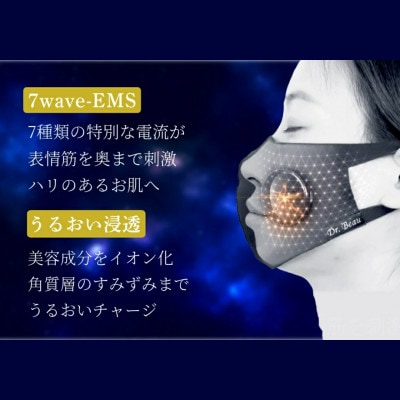 EMSで表情筋ケアする美顔マスク　Dr.Beau Mask de kirei(マスクデキレイ)