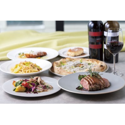 大手町店限定 Italian TOSCANA　旬の厳選コース 全8品ペアご利用チケット