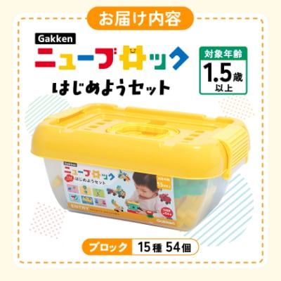 Gakkenニューブロックはじめようセット