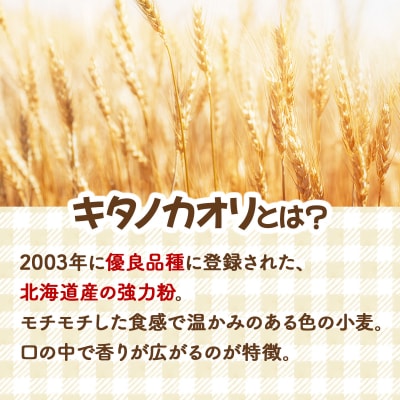『キタノカオリ小麦のフルコース』北海道産小麦の石窯おまかせパンセット