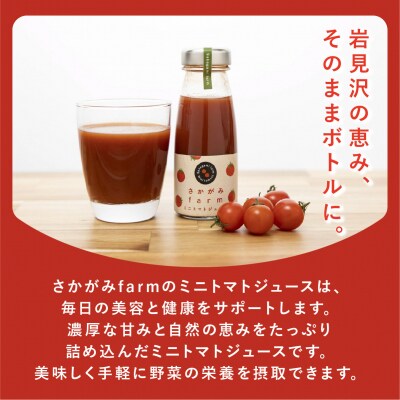 ≪数量限定≫ 特製ミニトマトジュース【170ml】10本セット