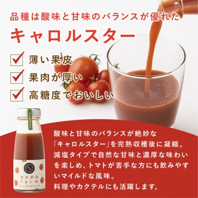 ≪数量限定≫ 特製ミニトマトジュース【170ml】10本セット