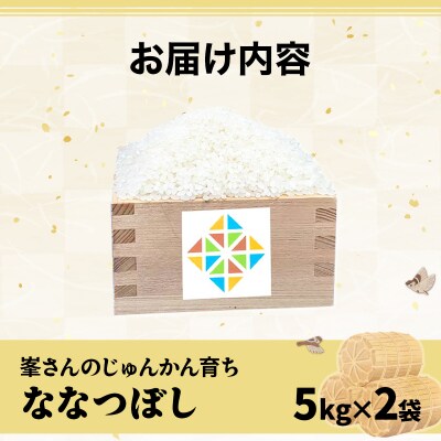 令和7年産!岩見沢産 特別栽培米 峯さんの「ななつぼし」 10kg(5kg×2)