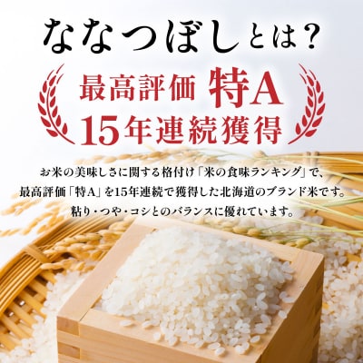 岩見沢産 ななつぼし 10kg (5kg×2) 精米