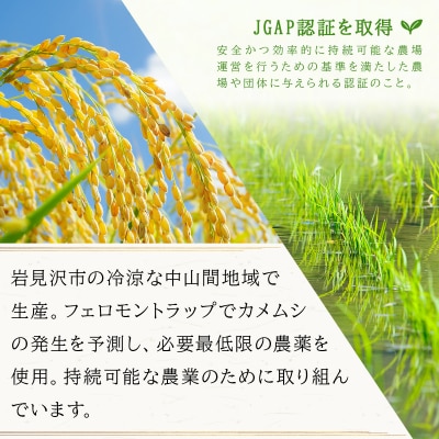 令和7年産!ファーム坂口の特別栽培米 おぼろづき精米 10kg(5kg×2)