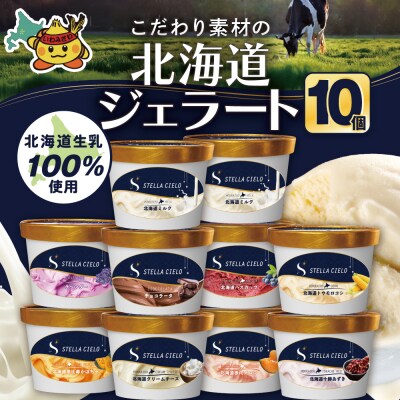 STELLA CIELO 北海道ジェラート10個