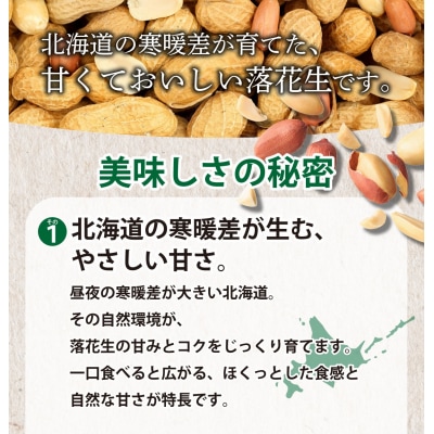塩茹で落花生(冷凍)【a172-001】