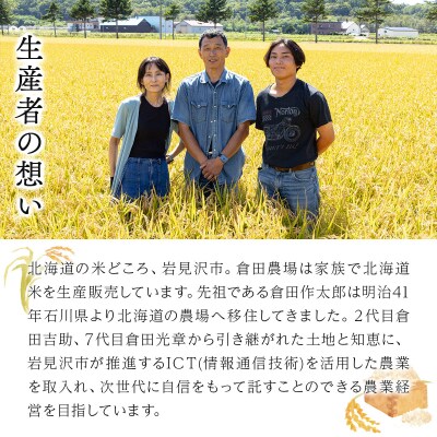 令和7年産 北海道 岩見沢市産 おぼろづき 玄米 5kg≪沖縄・離島配送不可≫a124-035-R7