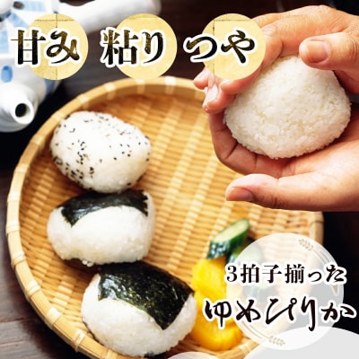 《令和7年産》お米 ゆめぴりか 5kg『100%自家生産精米』善生さんの自慢の米 ※一括発送